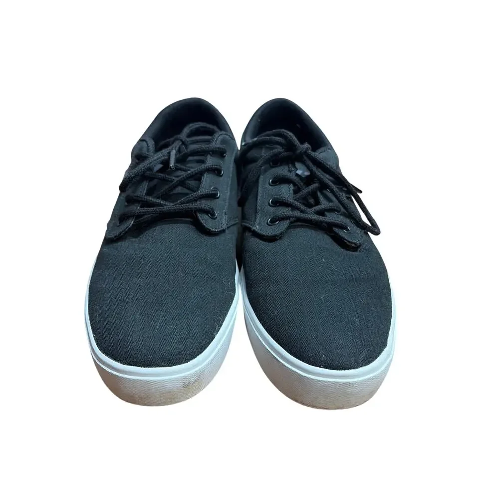 Etnies Jameson 2 Eco Black Skate Shoes Mens 9 Minimal Streetwear - Picture 1 of 6